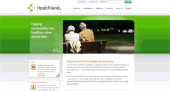 Desktop Screenshot of healthland.com